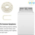 Upgraded Washing Machine Hub Kit W10528947 by PartsProer, Replaces Kenmore Crosley Whirlpool Washing Machine Parts W10396887, PS6012095, EAP6012095