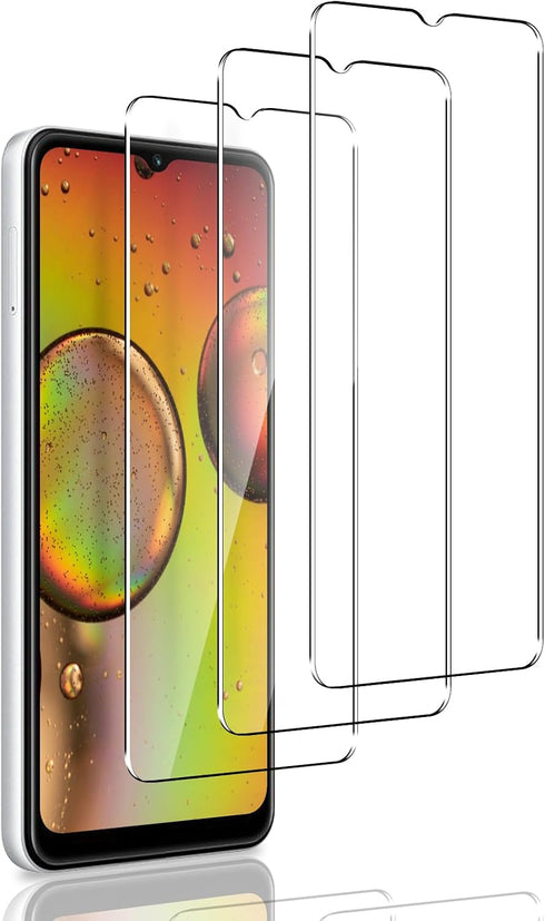 3 Pack For T-Mobile Revvl 7 5G Screen Protector Tempered Glass, 150° Curved Edge, HD Clear, Bubble-Free, Full Coverage, Screen Tempered Glass Prot...