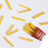 Fries Clips: 12 Cute French-Fries-Shaped Bag Clips to Seal Opened Food Packages | Fun Bag Clips for Food in a Magnetic Box to Always Be at Hand | ...