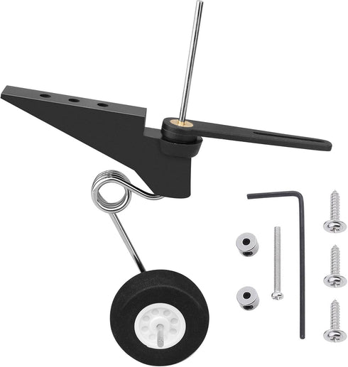 Hobbypark Tail Wheel Assembly 60x25mm D28 /30 RC Airplane Parts Replacement for 50cc-120cc Nitro Electric Plane Jet 540T Pilot F3A P51...