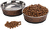 Cat Bowls Cat Dishes Pet Bowl Anti Slip Stainless Steel Cat Food Bowls Unbreakable,Thickened Cat Feeder Suitable for Indoor Small Pets Rubber Base...