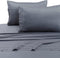 Tribeca Living BAMB300PCSTST 300 TC Rayon from Bamboo Pillow Pair, Standard (Pack of 2), Steel Grey...