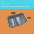 Aluminum Foil Pans with lids 10pack Heavy Duty 2LB Small foil pan 8.5"×6" Disposable, For Microwave & Oven Safe Cooking,Baking,A takeaway food con...