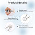 Clothing Button Extender,9 Pack Collar Extenders for Mens Shirts,Neck Button Extender Metal Extension Buckle for Dress Shirt Comfortable Tie Colla...