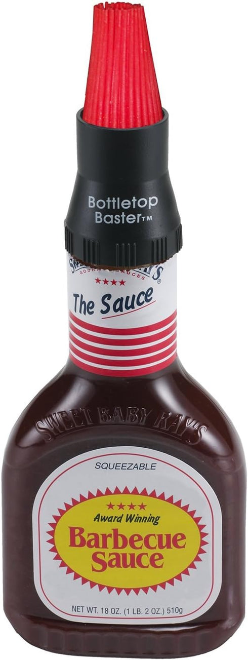 Jokari Crazy But It Works Silicone Bottletop BBQ Baster, Black, 2-Pack...