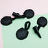 Aswewamt 6 Sets Pu Leather Sew-On Toggles Closure with Resin Horn Button Sewing Accessories for Coat Clothing Jacket, Sweater, Windbreaker...