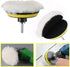 Yesallwas Car Foam Drill Polishing Pad Kit 8Pcs,4 Inch Buffing Pads Kits drill buffer attachment,thin sanding sponge for Drill Buffing,Car Sanding...