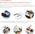 Drawing Glove, 3-Layer Palm Rejection Digital Art Glove for Graphic Tablet, Artist Gloves with Two Fingers for iPad, Paper Sketching, Smudge Guard...