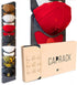 CT Design CapRack The Original Hat Organizer for Baseball Caps, Hat Rack for Wall & Storage Solution, Snapback and Fitted Holder Display, No Assem...