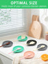 Silicone Spoon Rest for Stove Top, 2 Pcs Stove Spoon Holder, Coffee Spoon Rest for Spatula, Tongs or Spoon, Gray & Pink...