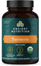 Turmeric Capsules by Ancient Nutrition, Once Daily, Use as a Joint Supplement and Supports Inflammation, Gluten Free, Paleo and Keto Friendly, 30 ...