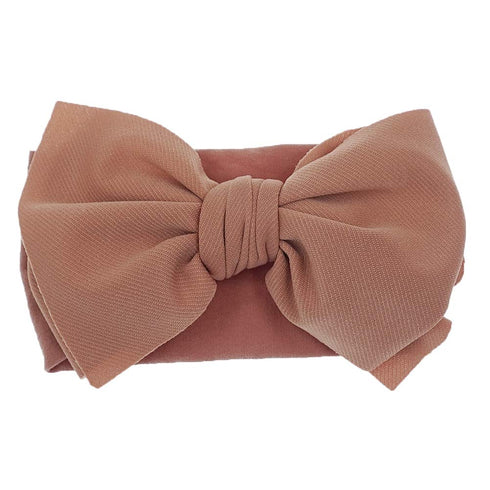 KIDOCHEESE Hairband, Baby Girl Bows Nylon Headbands with Bows, Handmade Hairbands Elastics Hair Accessories for Newborn Infant Toddlers Kids, 5 Pc...