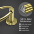 Gold Towel Ring?Hand Towel Holder for Bathroom Wall Mounted?Bathroom Towel Holder,Bathroom Towel-Racks,Bathroom Hardware Simple Round Towel Hanger...