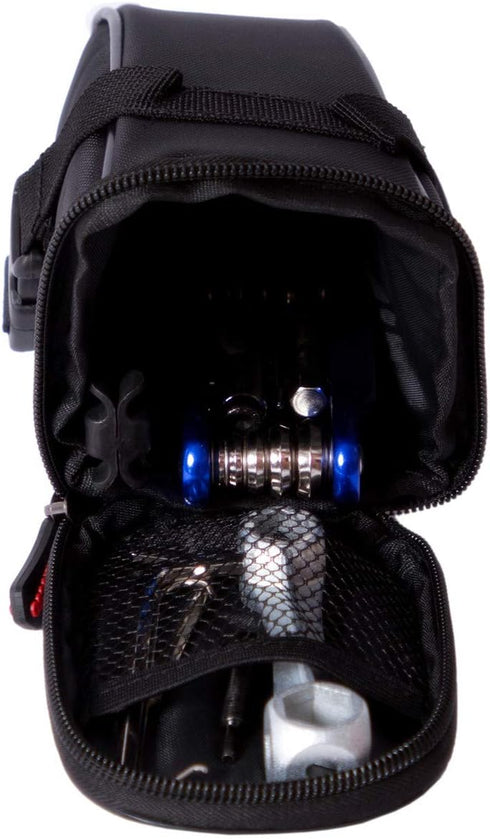 YBEKI Bike Repair Tool Kits - Bicycle Tool Set with Saddle Bag and Bicycle multi-tool Chain Tool (blue Tool kits 10 in 1 + Bag)...