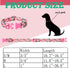 Spring Summer Dog Collar 2 Pack, Flamingos Cactus Print Medium Dog Collar, Hawaiian Collar for Boy Girl Dogs...