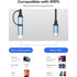 2FT iPhone Charging Cable, 2foot USB C and Lightning Cable 2-in-1 Car Play Cord for iPhone 15 2FT USB C Cable Lightning Cable 2ft for iPhone 15 14...