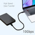 1FT USB C to USB C Cable 100W 2 Packs, Short USB C 3.1 Fast Charging PD Cord, 10Gbps High Speed Data, 4K@60Hz Video Output Compatible for iPhone 1...