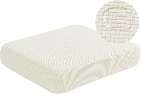 Water Repellent Sofa Seat Cushion Covers High Stretch RV Dinette Seat Covers for Chair Cushion, Furniture Protector Slip Cover for Settee Seater R...