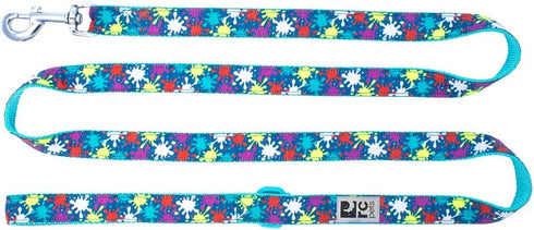RC Pets 1" x 6' Dog Leash, Splatter...