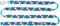 RC Pets 1" x 6' Dog Leash, Splatter...