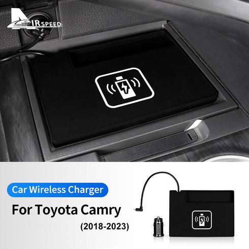 2018-2023 Toyota Camry Wireless Charger, Fast 15W Cell Phone Qi Charging Station Pad Mat fits Camry Accessories...