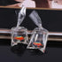 6 Pcs Resin Fish Water Bag Charms Pendants Funny Transparent Fish Charms for Earrings Bracelet Jewelry Making DIY Craft Finding Supplies...