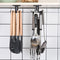 2pcs 360 °Rotation Utility Hooks, BAIEUEJO Under Cabinet Kitchen Hooks,Nail Free Adhesive Kitchen Utensils Hanging Hooks for Kitchen Utensils/Tool...