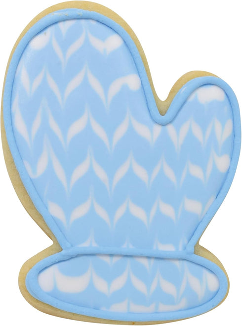 R&M Cookie Cutter, 3.5-Inch, Mitten, Tinplated Steel...