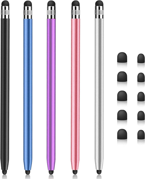 Stylus for Touch Screens (5Pack) Stylus Pens for iPad iPhone Android Chromebook Tablets and More Capacitive Touchscreen Devices High Sensitivity &...