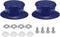 uxcell 2pcs Pot Pan Lids Replacement Knob, Plastic Pan Cover Holding Handles Fits Skillets and Kitchen Cookware Covers, Purple...
