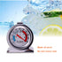 Refrigerator Freezer Large Dial Thermometer -20/80 °F Aulufft 4 pcs Classic Series Fridge Freezer Alarm Thermometer Internal Temperature Gauge for...