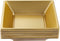 N9R 50 Count Gold Square Plastic Serving Bowls, 12 Oz Disposable Square Bowls for Candy Snake, Salad Bowl Perfect for Party Wedding Birthday...
