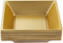 N9R 50 Count Gold Square Plastic Serving Bowls, 12 Oz Disposable Square Bowls for Candy Snake, Salad Bowl Perfect for Party Wedding Birthday...