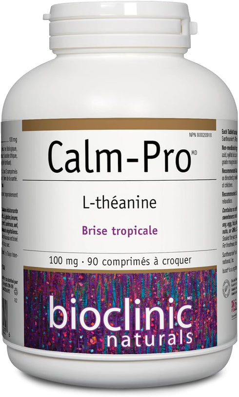 Bioclinic Calm Pro Chewable Tablets, 90 Count...