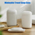 Minimalist Travel Soap Case with Removable Draining Tray, Enhanced Leak-Proof Travel Soap Container with Silicone Seal, Compact Portable Travel So...