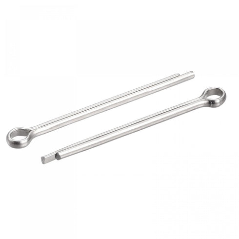 uxcell Split Cotter Pin, 2.5mm x 40mm Stainless Steel Clip Fastener Fitting for Automotive, Mechanics, Silver Tone, 30Pcs...