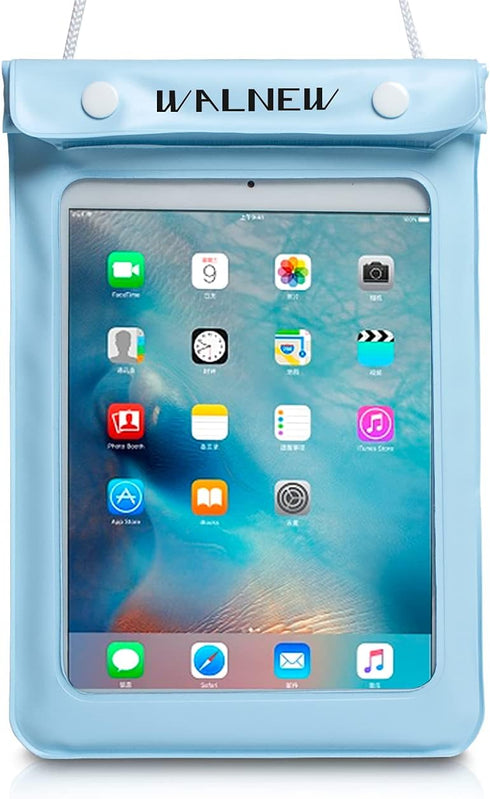 WALNEW Universal Waterproof eReader Protective Case Cover for GiveAbay All-New Kindle 2022/Kindle Paperwhite/Oasis/Keyboard/Kindle Fire 7,iPad Mini,...