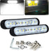 Chelhead 12V Mini Led Light Bars 5.7 Inch 6500K White Backup Daytime Running Lights 24V Trucks Side Marker Indicator Lighting Compatible with ATV ...