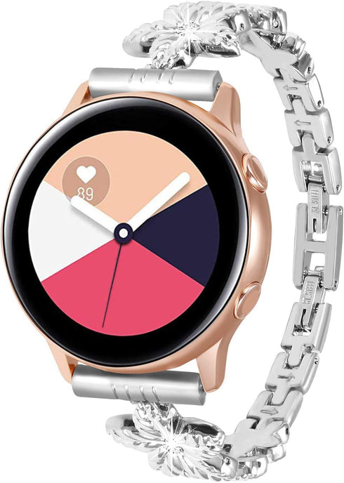 20mm Band Compatible with Samsung Galaxy Watch 7 FE 6 5 4 40mm 44mm/Watch 5 Pro 45mm/Galaxy Watch 4 6 Classic Band 42mm 46mm 43mm 47mm/Watch 3 41m...