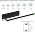 EASTTOWEST Magnetic Paper Towel Holder,Black Towel Bar Rack for Refrigerator BBQ Grills Griddles Toolbox RVs Tailgates,Heavy Duty Strong Magnet Ba...