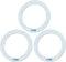 Lynn Manufacturing Pellet Stove 6" Round Gasket, Exhaust or Combustion Blower - 3 Pack, 2100L...