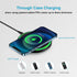 15W Wireless Charger Fast Charging Pad for Samsung Galaxy Z Fold 6 5 4, Z Flip 6 5 4, S24 S23 S22 S21 S20 Ultra 5G FE S10 S9 S8 S7, Note 20 10 9 8...