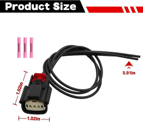 8Pcs Ignition Coil Connector Plug 9U2Z14S411EA Compatible with 2013-2019 V6 V8 Flex F 150...