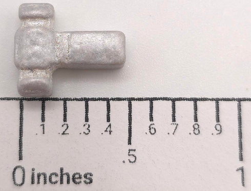 NCS Silver Construction Hammer Tool Edible Candy Sprinkles, 8 ounces - Great for Cupcakes, Cookies, Cakes, Cakes Pops, Donuts...