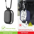 WaterProof Case for AirPods pro 2nd generation, Anti-Lost Silicone Protective Cover, Wireless Charging & LED Visible, with carabiner(Black 01)...
