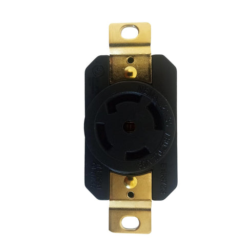 OCS Parts NEMA L21-30 Receptacle | 120/208V - 30A - 4 Pole 5 Wire | cUL Listed Replacement Electical Plugs (L21-30 Receptacle)...