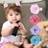 inSowni 12 Pack Flower Alligator Hair Clips Barrettes Fully Lined for Infants Baby Girls Toddlers Kids...