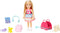 Barbie Chelsea Doll & 6 Accessories, Travel Set with Puppy, Pet Carrier & Backpack that Opens & Closes, Blonde Small Doll...