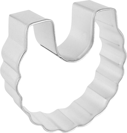 Cybrtrayd R and M Baby Bib 3-Inch Cookie Cutter in Durable, Economical, Tinplated Steel...