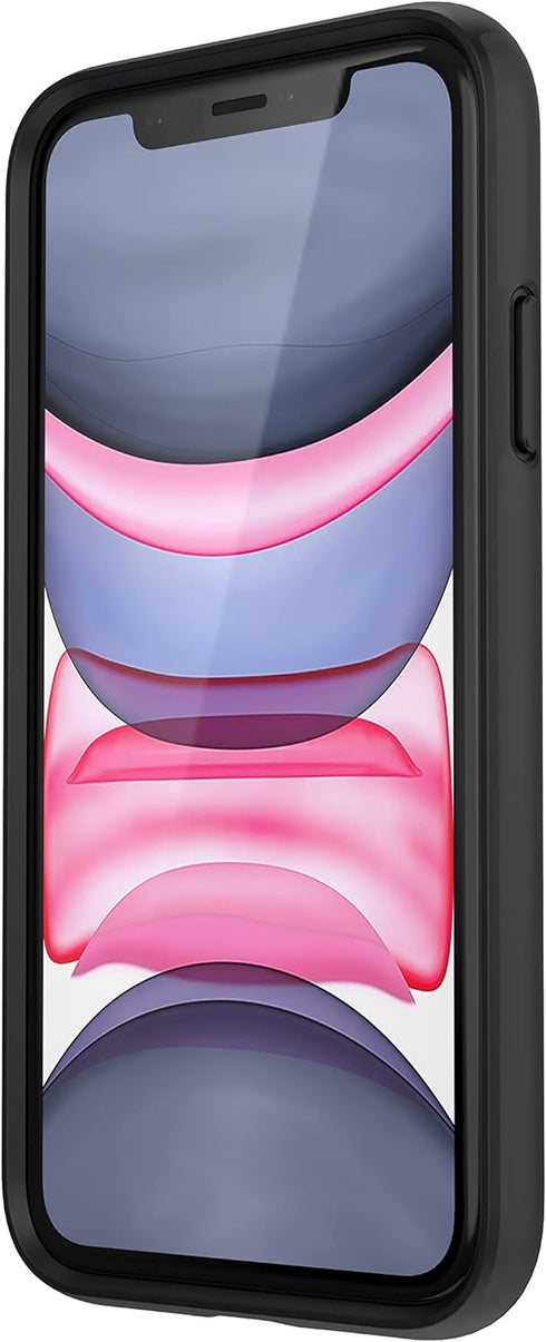 Speck iPhone 11 and iPhone XR Case - Drop Protection, Built for MagSafe Case for iPhone11 & iPhoneXR - Slim - Black, Black CandyShell Pro...